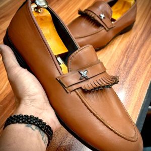 کفش کالج مجلسی قهوه ای