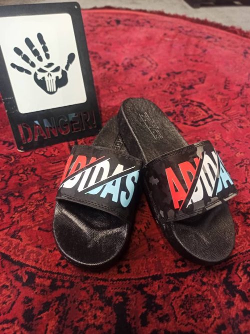 دمپایی مشکی طرح ADIDAS
