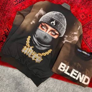 دورس پنبه سه نخ داخل کرکی طرح BLEND