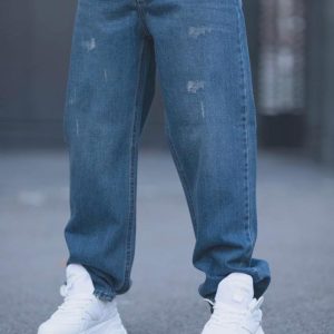 جین زاپدار فول بگ آبی کد B