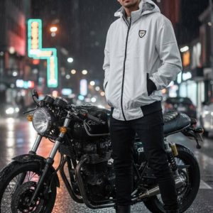 بادگیر سویشرت آستردار سفید