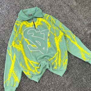 دورس سه نخ نیم زیپ ASسبز