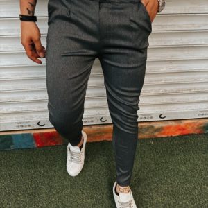 شلوار فاستونی ذغالی  سوپرایزی