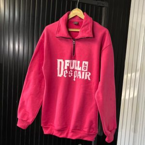 دورس نیم زیپ FULL صورتی