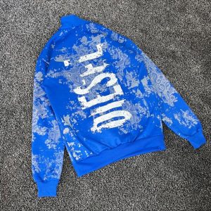 دورس نیم زیپ سه نخ داخل کرکی دیزل آبی