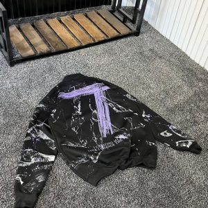 دورس نیم زیپ سه نخ داخل کرکی 7 مشکی