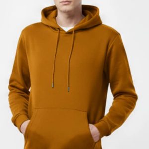 هودی بیسیک سه نخ داخل کرکی خردلی