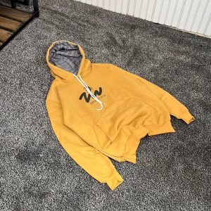 هودی سه نخ داخل کرکی زرد DIESEL