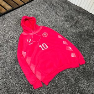 هودی سه نخ داخل کرکی 10 سرخابی