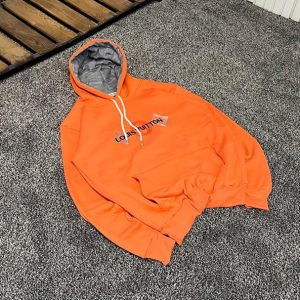 هودی سه نخ داخل کرکی لویز نارنجی ج