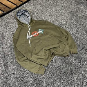 هودی سه نخ داخل کرکی لویز سبز ج