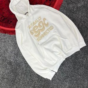 هودی سه نخ داخل کرکی GLOBALLYسفید