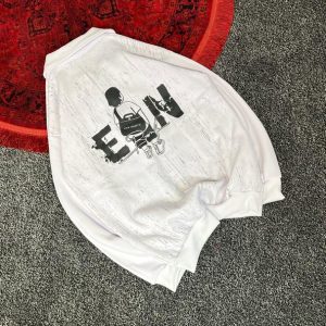 دورس نیم زیپ EN سفید