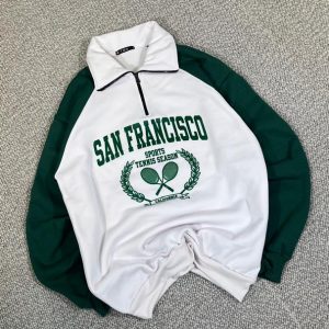 دورس نیم زیپ داخل کرکی راکت سفید