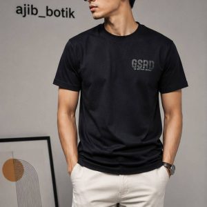 تیشرت آستین کش طرح GSRD مشکی