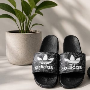 دمپایی تابستانی مشکی adidas