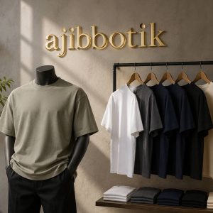 تیشرت دورس دو نخ بیسیک رنگ خاکی