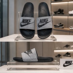دمپایی تابستانی NIKE   مشکی طوسی