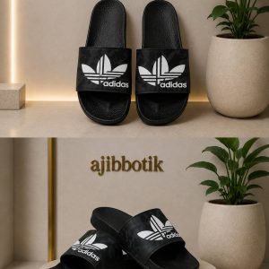 دمپایی تابستانی مشکی adidas